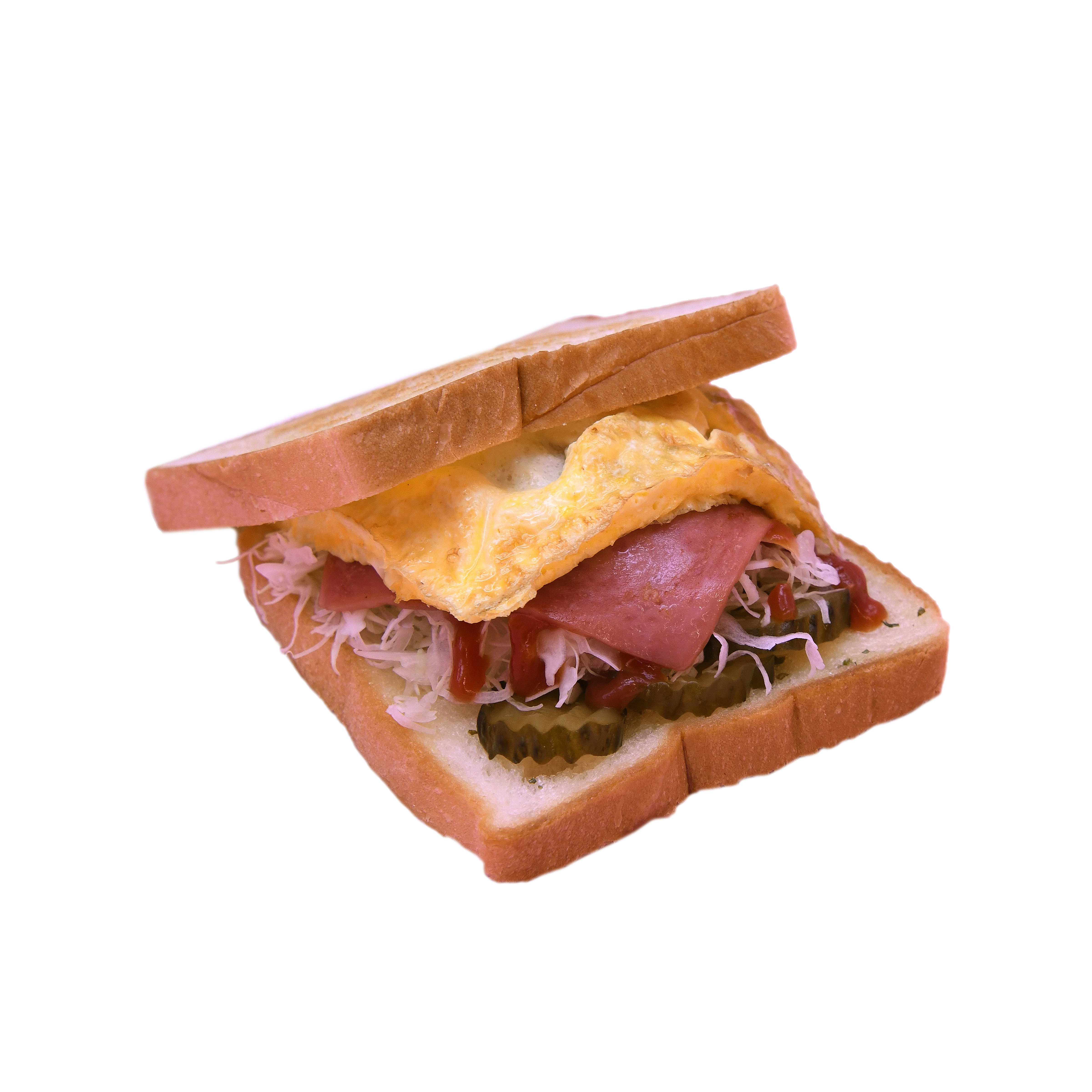 햄야채 토스트